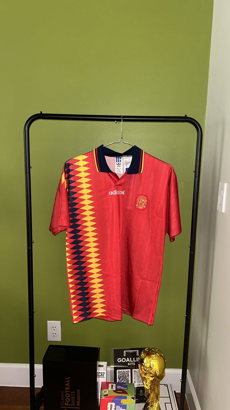 Spain Home 1994 World Cup Retro — España 1994 (1)