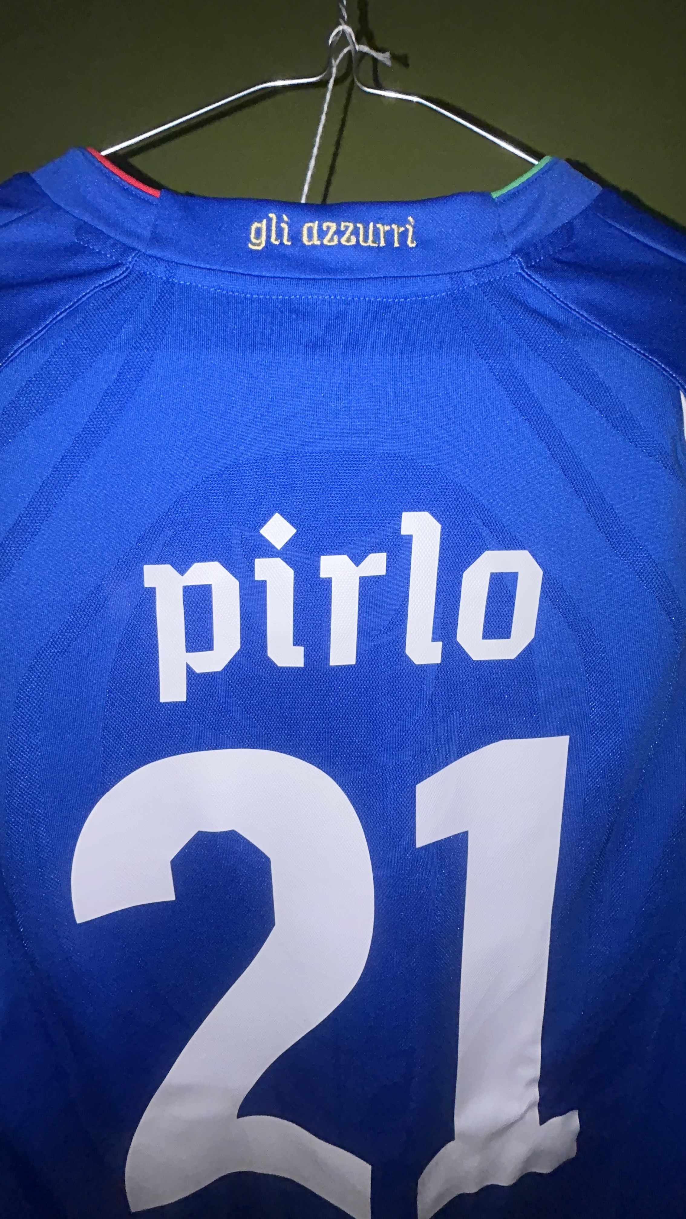 Italy Home 2010 World Cup Pirlo 21 — Pirlo 21 (5)