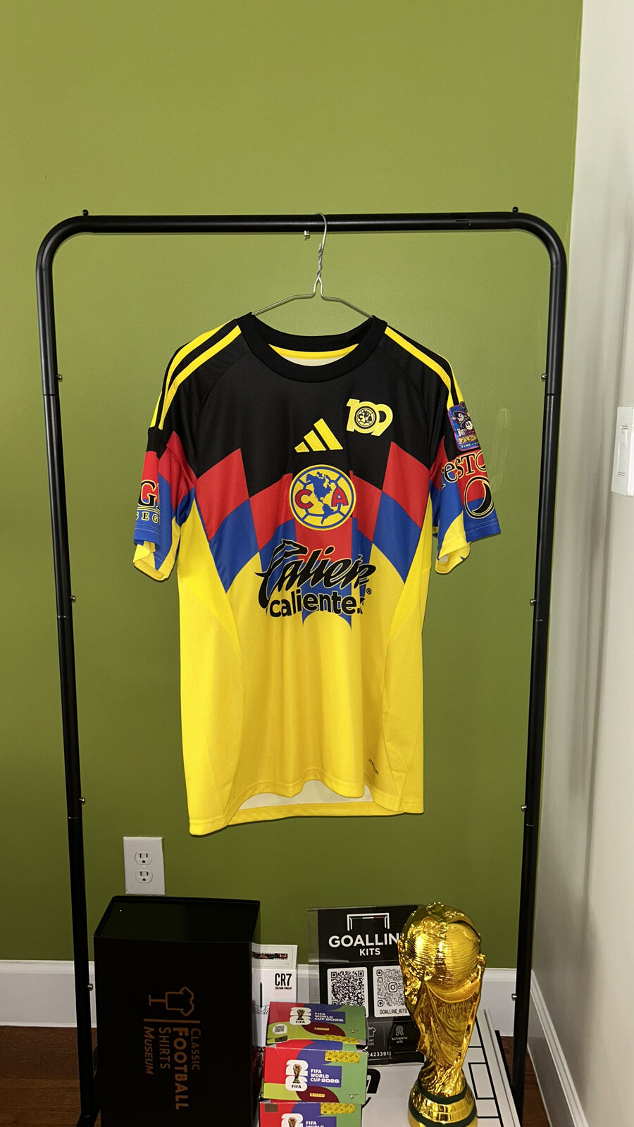 Club América Home 2024/25 D. Rodríguez 7 — D. Rodríguez 7 (1)