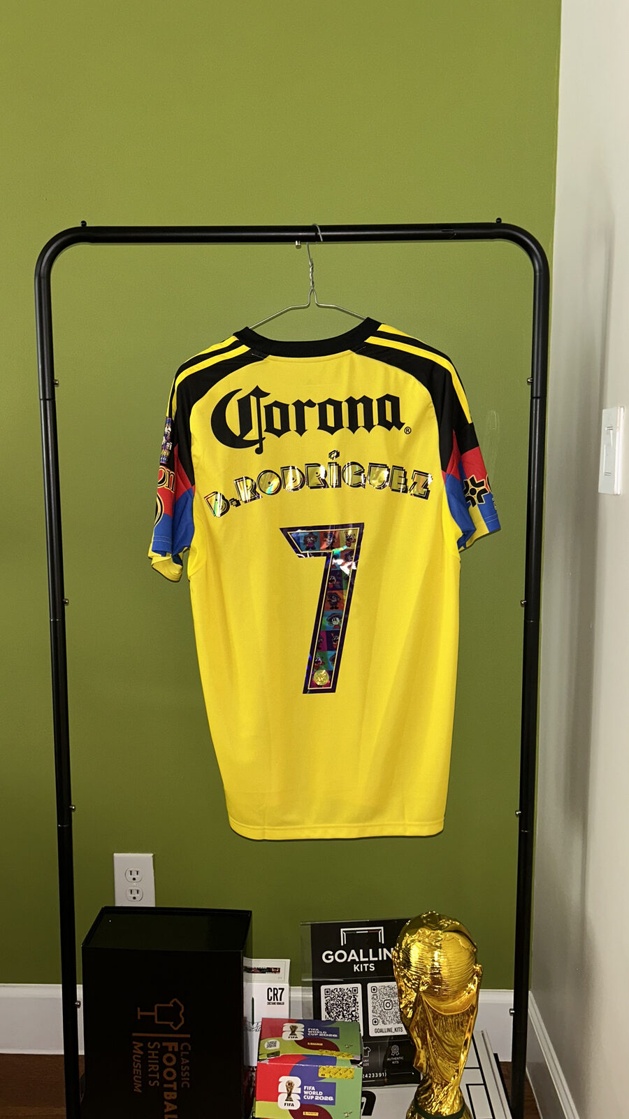 Club América Home 2024/25 D. Rodríguez 7 — D. Rodríguez 7 (2)