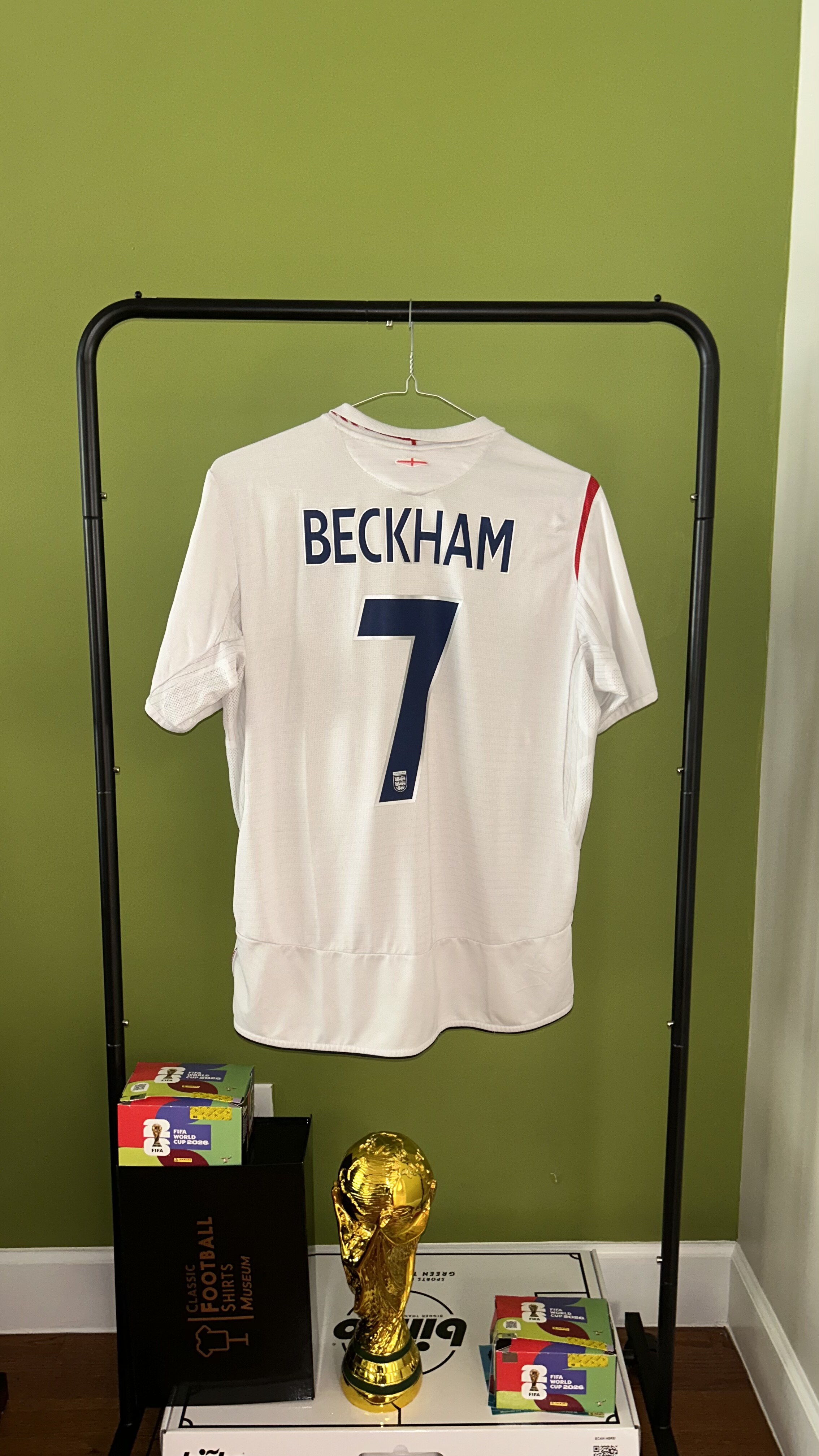 England Home 2005/07 Beckham 7 — Beckham 7 (2)