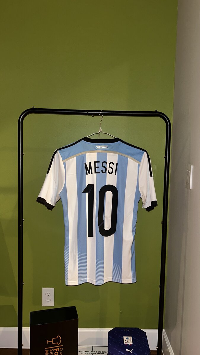 Argentina Home 2014 World Cup Messi 10 — Messi 10 (2)