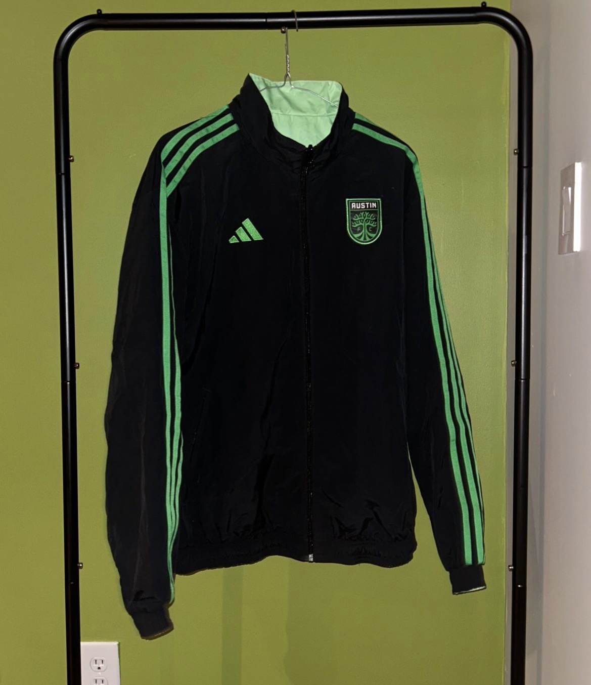 Austin FC Reversible Anthem Black/Mint — Austin FC anthem (1)